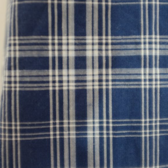 Marks And Spencer Blue Plaid Men's Shirt - Picture 5 of 12